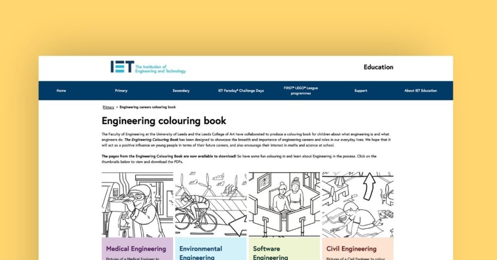 Free-to-Download Engineering-Coloring-Pages